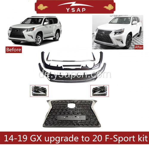 14-19 GX-Upgrade auf 2020 F-Sport Body Kit